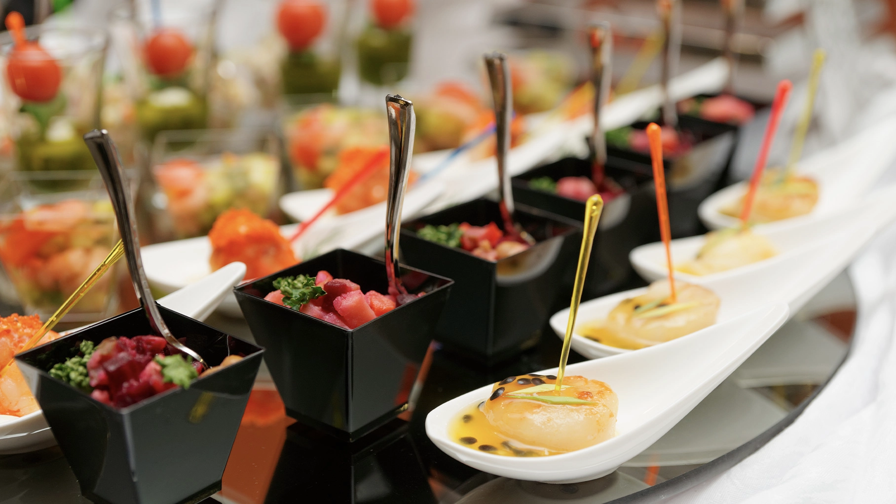 Catering y alimentos gourmet JM Eventos Costa Rica